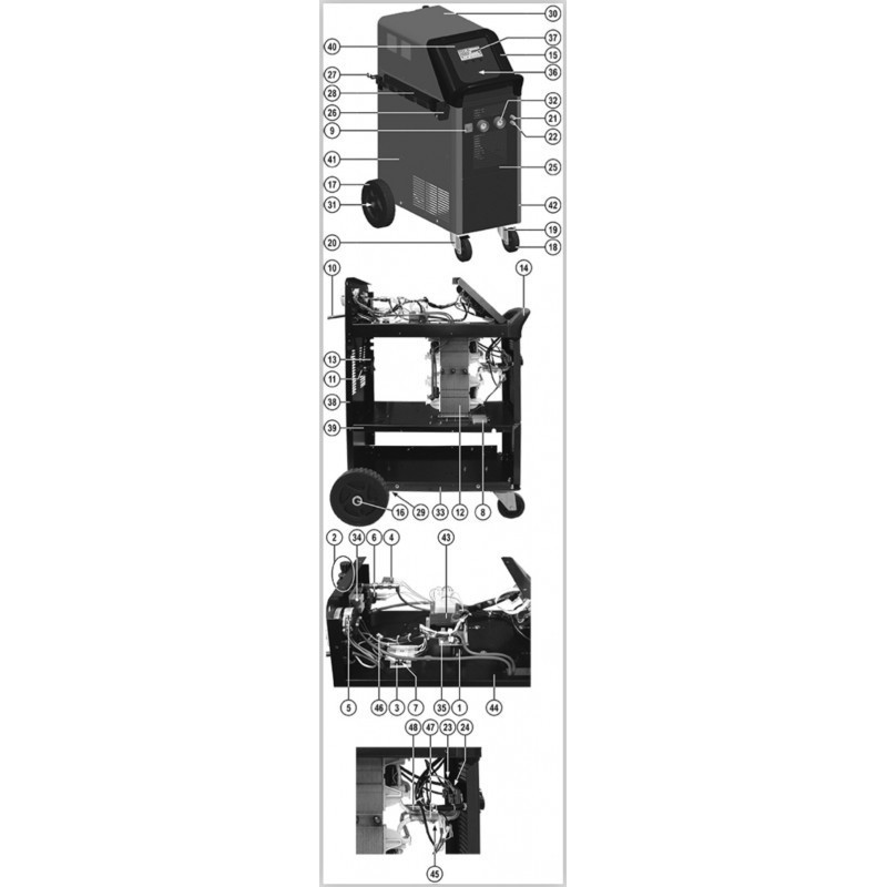 Commutateur spotter pour poste de soudure Digital Spotter 9000