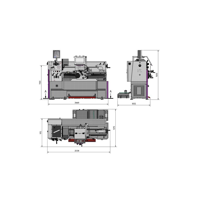 Tour à métaux TH 4215D