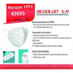 Masque de protection FFP2 KN95